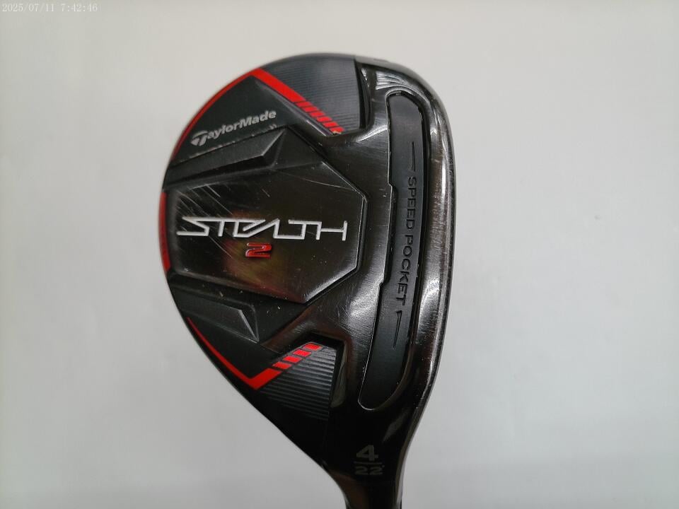 【中古】テーラーメイド STEALTH2 ユーティリティ 22° Sフレックス 39.25インチ ヘッドカバーあり KBS MAX MT85 JP Dランク 右利き用 Taylormade ゴルフクラブ ステルス2 ゴルフドゥ ゴルフ用品 GOLF DO 中