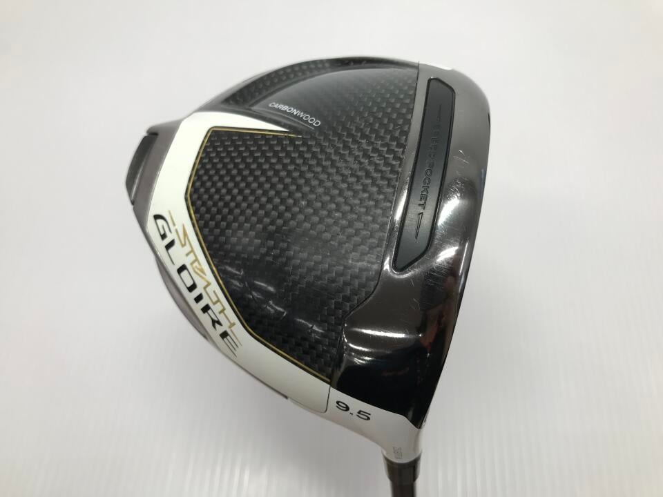 【中古】テーラーメイド STEALTH GLOIRE ドライバー 9.5° Sフレックス 45.5インチ ヘッドカバーあり VANQUISH 5 リシャフト品 Cランク 右利き用 Taylormade ゴルフクラブ ステルスグローレ ゴルフドゥ ゴ