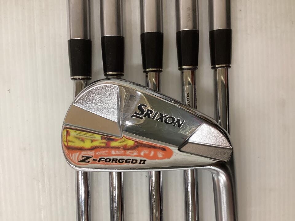 【中古】【訳あり】ダンロップ SRIXON Z-FORGED 2 アイアンセット S200フレックス 38.0インチ ダイナミックゴールド D.S.T.(NEWデザイン) Dランク 右利き用 DUNLOP ゴルフクラブ スリクソンZフォージド2