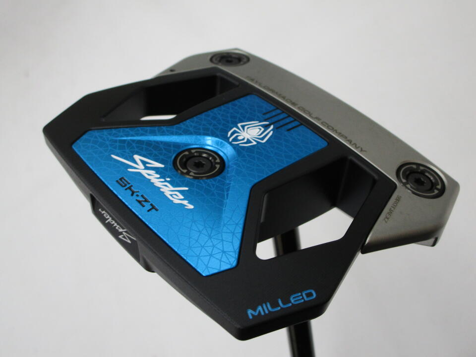 【中古】テーラーメイド Spider 5K-ZT STANDARD パター 34.0インチ ヘッドカバーあり KBS CT TOUR PUTTER(Black) Cランク 右利き用 Taylormade ゴルフクラブ ゴルフドゥ ゴルフ用品 GOLF DO 中古ゴルフクラブ
