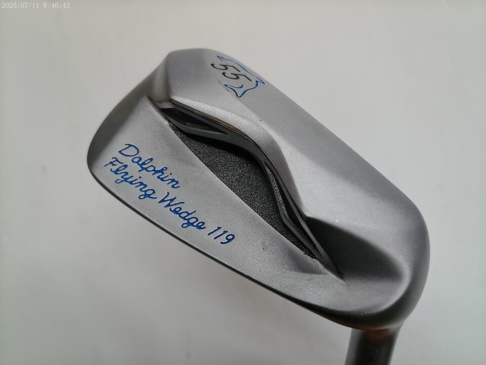 【中古】キャスコ Dolphin Flying Wedge DFW-119 ウェッジ 55&deg; WEDGEフレックス 33.75インチ Dolphin DP-201 (ジャンボグリップ) Cランク 右利き用 Kasco ゴルフクラブ ゴルフドゥ ゴルフ用品 GOLF DO 中古ゴルフ｜ゴルフ ドゥ 中古クラブ店