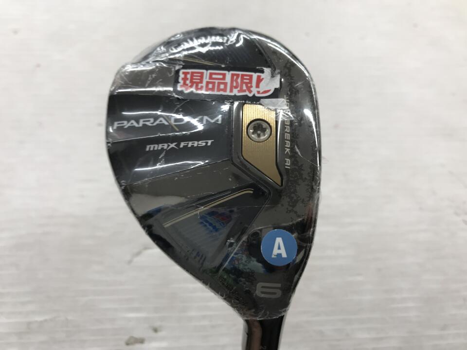 【中古】【レディースモデル】キャロウェイ PARADYM MAX FAST レディス ユーティリティ 27° Aフレックス 38.5インチ ELDIO 40 for Callaway(PARADYM) Sランク 右利き用 Callaway ゴルフクラブ パラダイムマッ