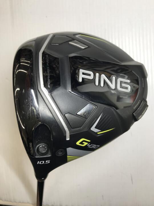 【中古】ピン G430 SFT ドライバー 10.5° Rフレックス 45.75インチ ヘッドカバーあり ALTA J CB BLACK Cランク 左利き用 PING ゴルフクラブ ゴルフドゥ ゴルフ用品 GOLF DO 中古ゴルフクラブ