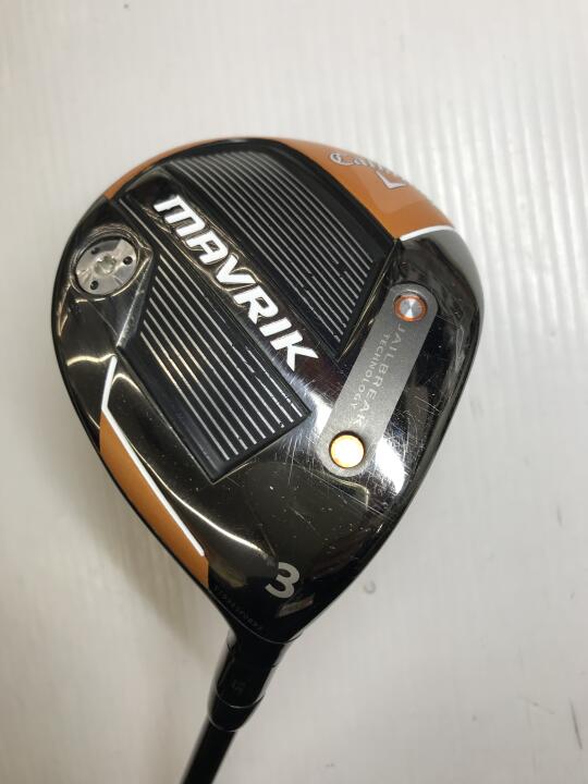 【中古】キャロウェイ MAVRIK フェアウェイウッド 3W 15° Sフレックス 43.0インチ TENSEI CK PROOrange50 リシャフト品 Dランク 右利き用 Callaway ゴルフクラブ マーベリック ゴルフドゥ ゴルフ用品 GOLF D