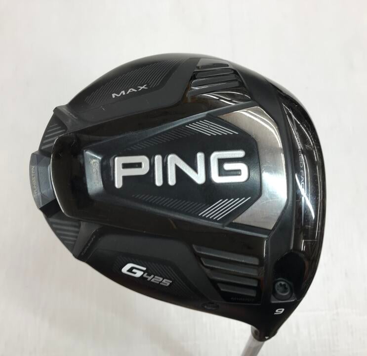 【中古】ピン G425 MAX ドライバー 9&deg; Sフレックス 45.0インチ ヘッドカバーあり Speeder 661 EVOLUTION 7 Cランク 右利き用 PING ゴルフクラブ G425マックス ゴルフドゥ ゴルフ用品 GOLF DO 中古ゴルフクラ｜ゴルフ ドゥ 中古クラブ店