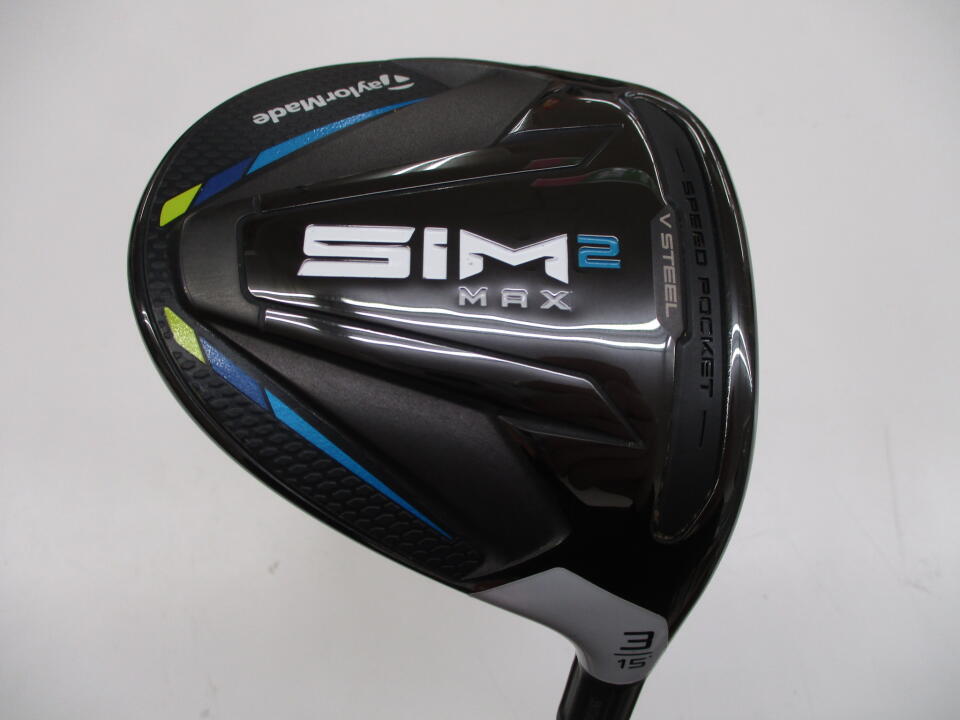 【中古】テーラーメイド SIM2 MAX フェアウェイウッド 3W 15° Rフレックス 43.25インチ ヘッドカバーあり TENSEI BLUE TM50(SIM2) Cランク 右利き用 Taylormade ゴルフクラブ シム2マックス ゴルフドゥ ゴル