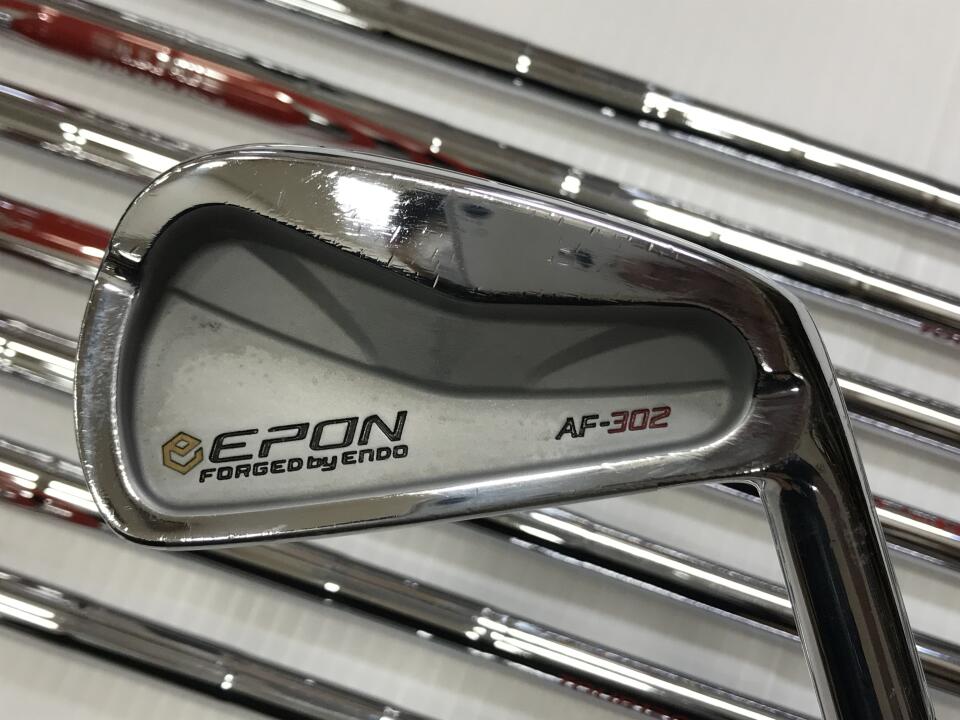 【中古】エポン AF-302 アイアンセット Xフレックス 38.0インチ NSプロ MODUS3 TOUR120 リシャフト品 Cランク 右利き用 EPON ゴルフクラブ ゴルフドゥ ゴルフ用品 GOLF DO 中古ゴルフクラブ