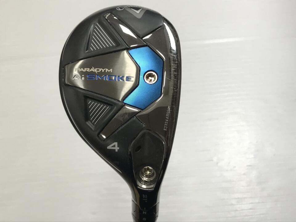 【中古】キャロウェイ PARADYM Ai SMOKE ユーティリティ 21° Sフレックス 39.25インチ ヘッドカバーあり NSプロ850GH neo Cランク 右利き用 Callaway ゴルフクラブ パラダイムAiスモーク ゴルフドゥ ゴル