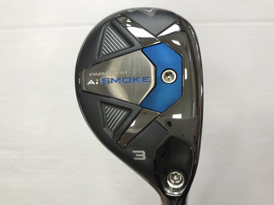 【中古】キャロウェイ PARADYM Ai SMOKE ユーティリティ 18° Sフレックス 40.0インチ ヘッドカバーあり NSプロ MODUS3TOUR105 リシャフト品 Cランク 右利き用 Callaway ゴルフクラブ パラダイムAiスモーク
