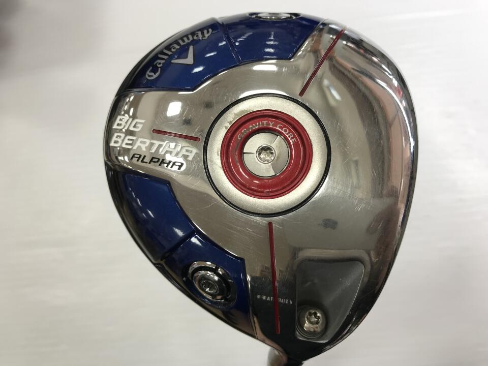 【中古】キャロウェイ BIG BERTHA ALPHA 2014 US ドライバー 9° Sフレックス 45.5インチ ヘッドカバーあり FUBUKI ZETA Cランク 右利き用 Callaway ゴルフクラブ ビッグバーサアルファ2014 ゴルフドゥ ゴル
