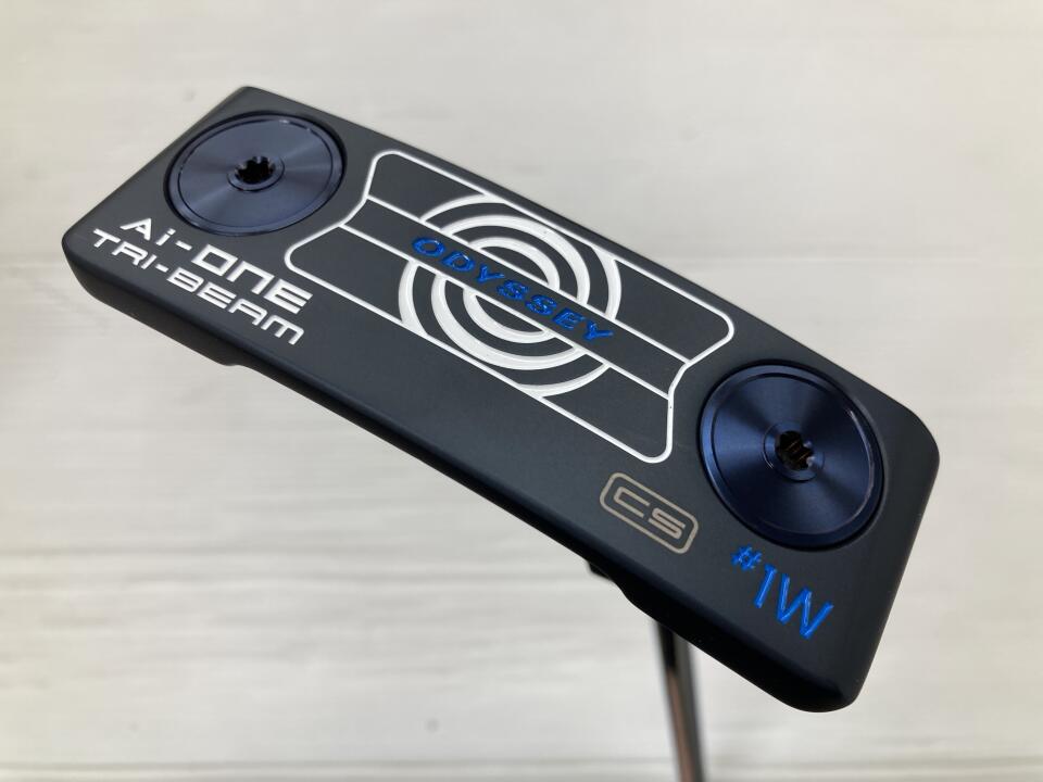 【中古】オデッセイ Ai-ONE TRI-BEAM #1W CS パター 33.0インチ ヘッドカバーあり オリジナルスチール Aランク 右利き用 ODYSSEY ゴルフクラブ ゴルフドゥ ゴルフ用品 GOLF DO 中古ゴルフクラブ