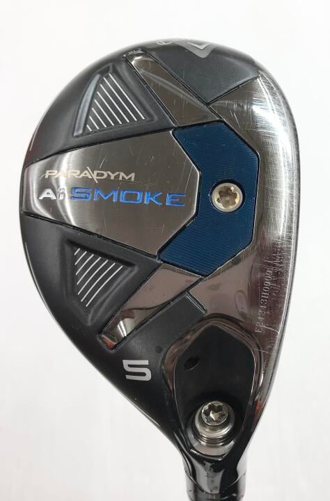 【中古】キャロウェイ PARADYM Ai SMOKE ユーティリティ 24° Sフレックス 39.25インチ ヘッドカバーあり ﾂｱｰADDI-HYBRID 95 リシャフト品 Dランク 右利き用 Callaway ゴルフクラブ パラダイムAiスモー