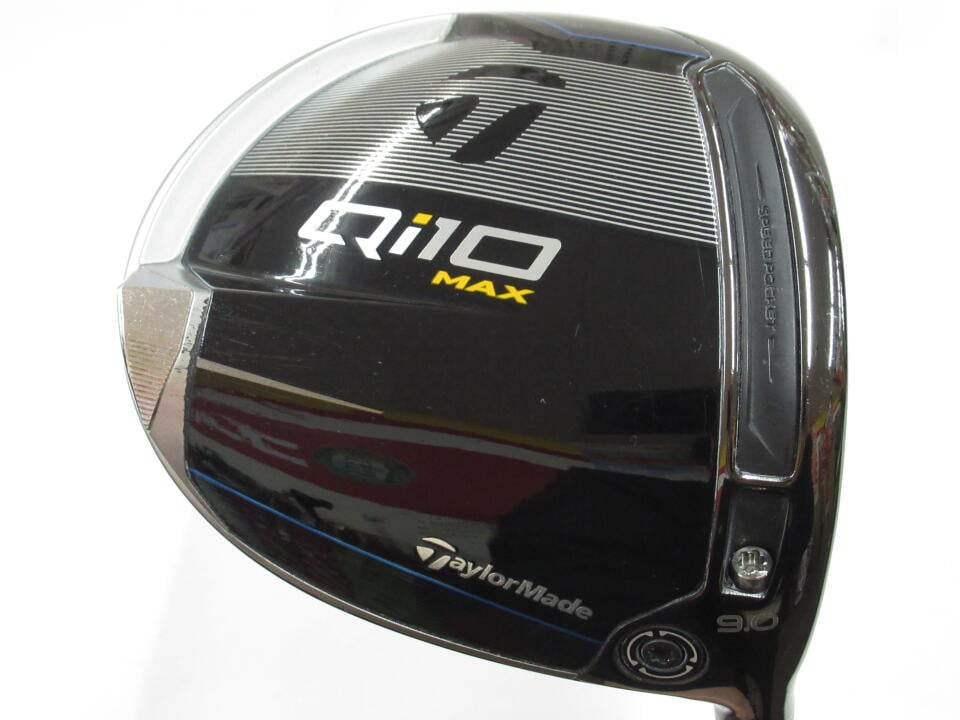 【中古】【訳あり】テーラーメイド Qi10 MAX ドライバー 9° Sフレックス 45.25インチ ヘッドカバーあり Diamana BLUE TM50 Dランク 右利き用 Taylormade ゴルフクラブ Qi10マックス ゴルフドゥ ゴルフ用品