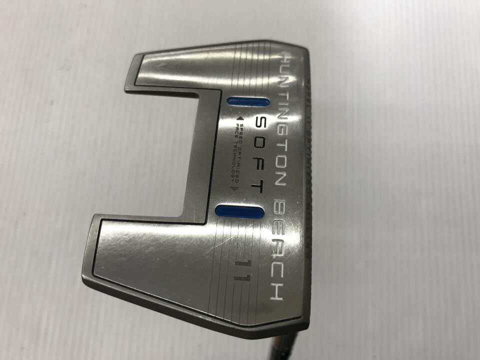 【中古】クリーブランド HUNTINGTON BEACH SOFT #11 US パター 34.0インチ ヘッドカバーあり オリジナルスチール Cランク 右利き用 Cleveland ゴルフクラブ ゴルフドゥ ゴルフ用品 GOLF DO 中古ゴルフクラ