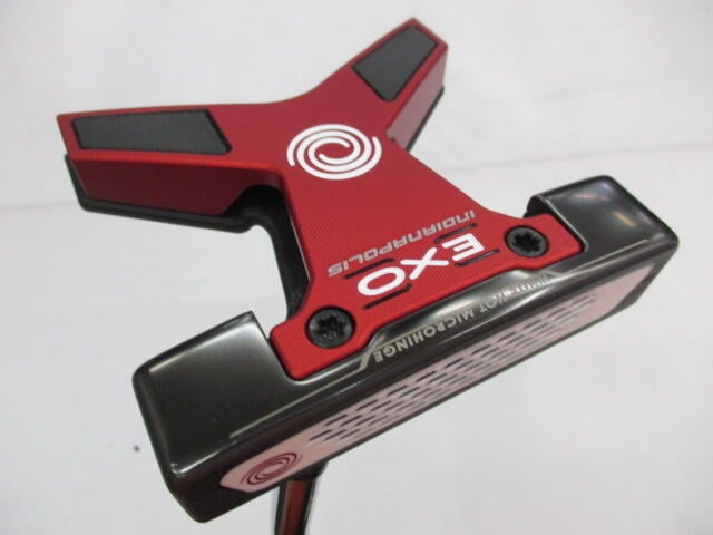 【中古】オデッセイ EXO INDIANAPOLIS パター 34.0インチ ヘッドカバーあり オリジナルスチール Bランク 右利き用 ODYSSEY ゴルフクラブ ゴルフドゥ ゴルフ用品 GOLF DO 中古ゴルフクラブ