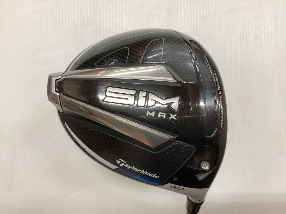 【中古】テーラーメイド SIM MAX ドライバー 9° Sフレックス 45.25インチ ツアーAD XC-6 Cランク 右利き用 Taylormade ゴルフクラブ シムマックス ゴルフドゥ ゴルフ用品 GOLF DO 中古ゴルフクラブ