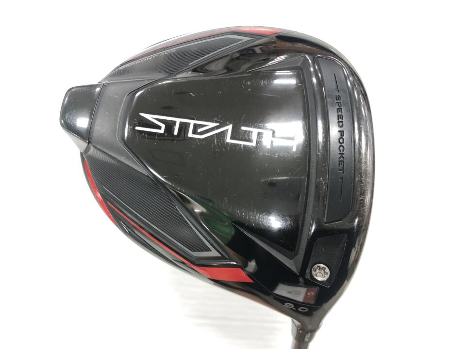 【中古】テーラーメイド STEALTH ドライバー 10.5° Sフレックス 45.25インチ ヘッドカバーあり ツアーAD CQ-5 リシャフト品 Cランク 右利き用 Taylormade ゴルフクラブ ステルス ゴルフドゥ ゴルフ用