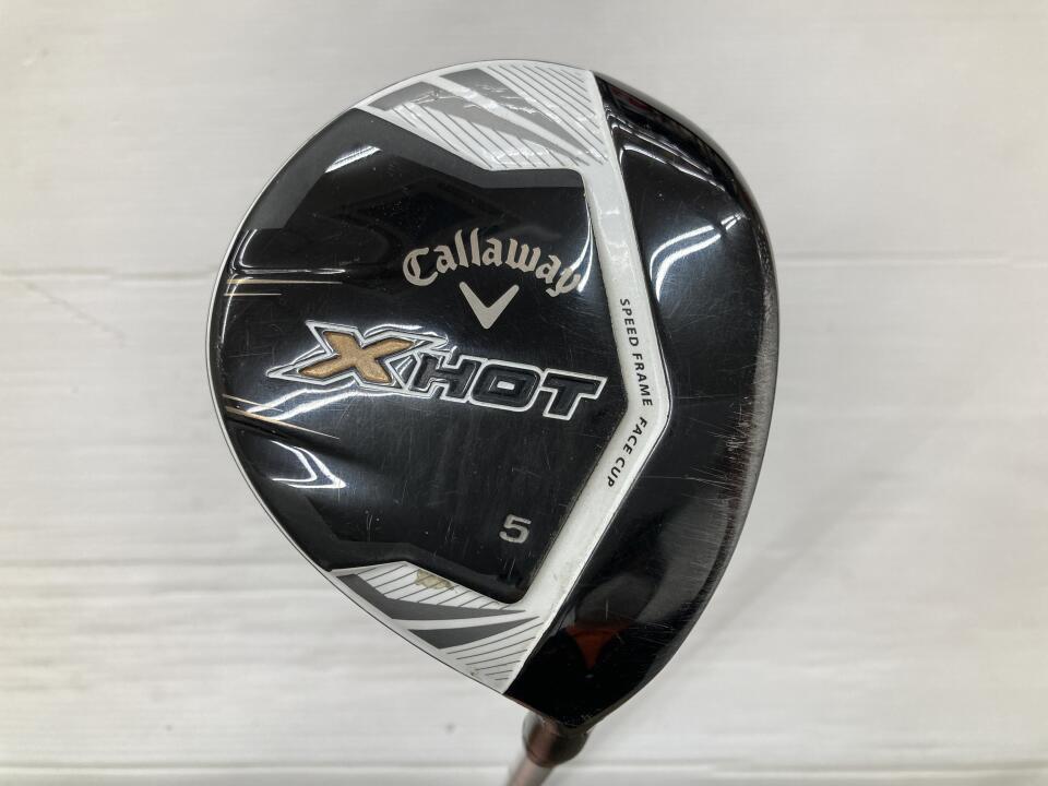 【中古】キャロウェイ X HOT 2013 US フェアウェイウッド 5W 19° Xフレックス 41.5インチ PROJECT X VELOCITY Cランク 右利き用 Callaway ゴルフクラブ エックスホット2013 ゴルフドゥ ゴルフ用品 GOLF DO 中古