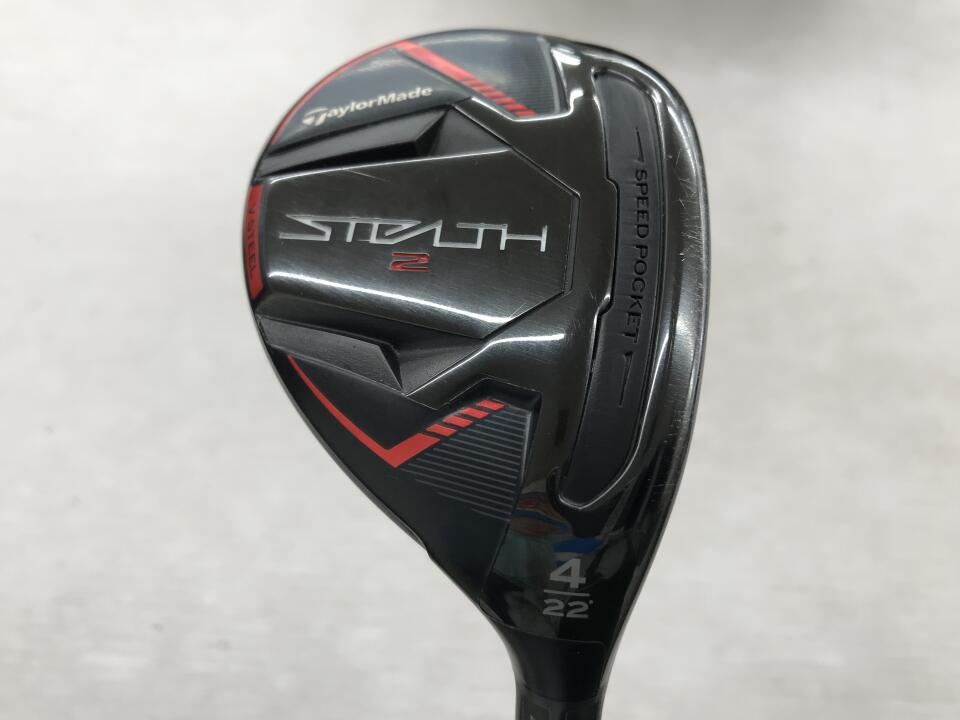 【中古】テーラーメイド STEALTH2 ユーティリティ 22° Sフレックス 40.0インチ ヘッドカバーあり TENSEI PRO 1K 70HY リシャフト品 Cランク 右利き用 Taylormade ゴルフクラブ ステルス2 ゴルフドゥ ゴル