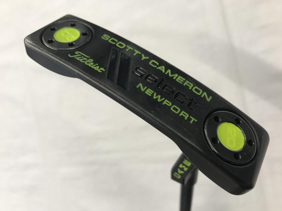 【中古】タイトリスト SC SELECT ニューポート パター 34.0インチ オリジナルスチール Cランク 右利き用 Titleist ゴルフクラブ ゴルフドゥ ゴルフ用品 GOLF DO 中古ゴルフクラブ