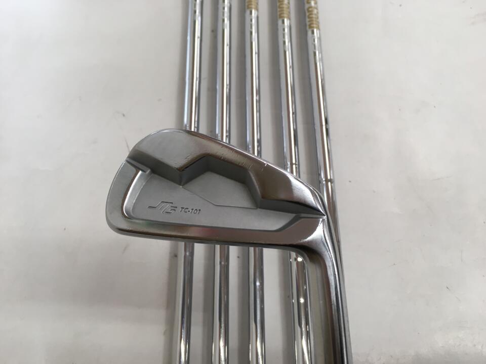【中古】ミウラ TC-101 アイアンセット S200フレックス 38.0インチ ダイナミックゴールド 105 リシャフト品 Cランク 右利き用 ゴルフクラブ ゴルフドゥ ゴルフ用品 GOLF DO 中古ゴルフクラブ