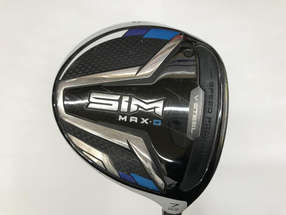 【中古】【訳あり】テーラーメイド SIM MAX-D US フェアウェイウッド 7W 22° F3フレックス 42.0インチ ヘッドカバーあり UST Mamiya HELIUM FW 50 Dランク 右利き用 Taylormade ゴルフクラブ シムマックスD
