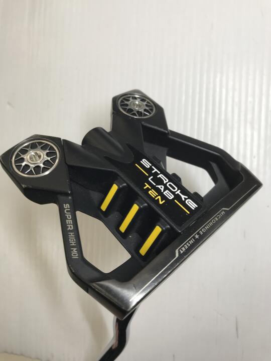 【中古】オデッセイ STROKE LAB BLACK TEN パター 34.0インチ ヘッドカバーあり STROKE LAB Dランク 右利き用 ODYSSEY ゴルフクラブ ゴルフドゥ ゴルフ用品 GOLF DO 中古ゴルフクラブ