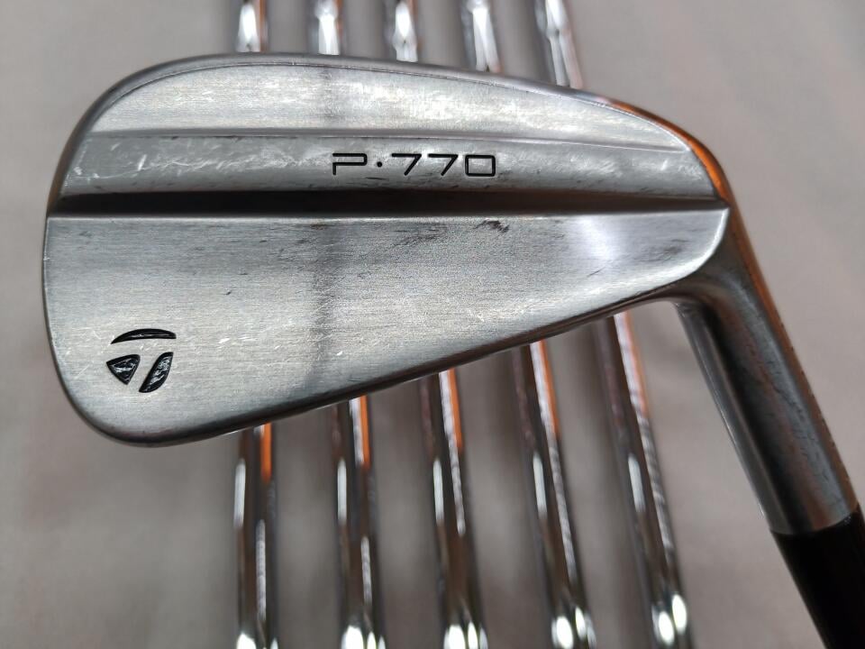 【中古】テーラーメイド P・770 2024 アイアンセット 25.5° Sフレックス 38.0インチ NSプロ MODUS 3 TOUR 105 Cランク 右利き用 Taylormade ゴルフクラブ ゴルフドゥ ゴルフ用品 GOLF DO 中古ゴルフクラブ