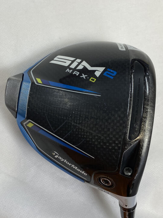 【中古】テーラーメイド SIM2 MAX-D ドライバー 9° Sフレックス 46.0インチ TENSEI BLUE TM50(SIM2) Dランク 右利き用 Taylormade ゴルフクラブ シム2マックスD ゴルフドゥ ゴルフ用品 GOLF DO 中古ゴルフクラ
