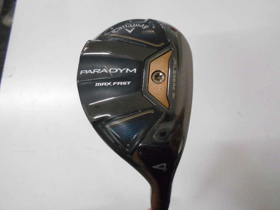【中古】【レディースモデル】キャロウェイ PARADYM MAX FAST レディス ユーティリティ 21° Aフレックス 39.0インチ ヘッドカバーあり ELDIO 40 for Callaway(PARADYM) Dランク 右利き用 Callaway ゴルフクラ