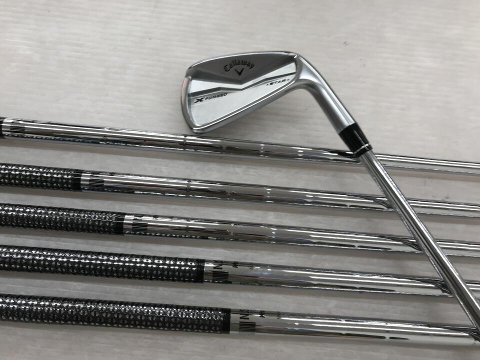 【中古】キャロウェイ X FORGED STAR 2024 アイアンセット 23° Sフレックス 38.25インチ NSプロ750GH リシャフト品 Cランク 右利き用 Callaway ゴルフクラブ エックスフォージドスター2024 ゴルフドゥ ゴ 55,056円