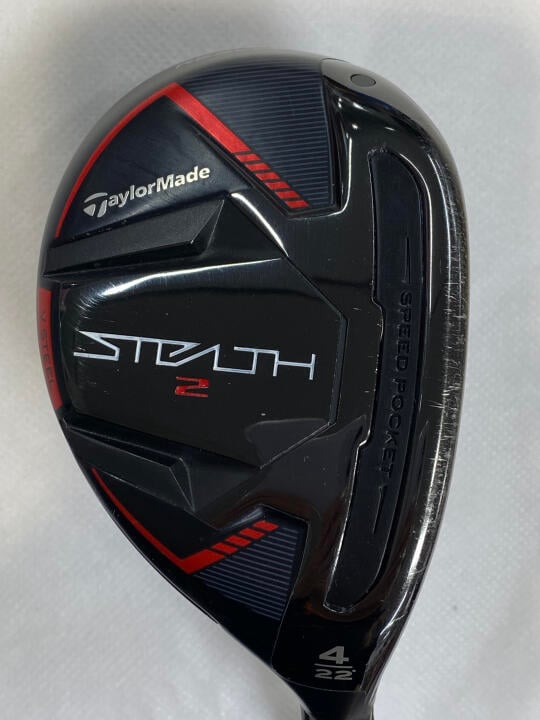 【中古】テーラーメイド STEALTH2 ユーティリティ 22° Sフレックス 39.75インチ ヘッドカバーあり TR HYBRID 75 リシャフト品 Cランク 右利き用 Taylormade ゴルフクラブ ステルス2 ゴルフドゥ ゴルフ用