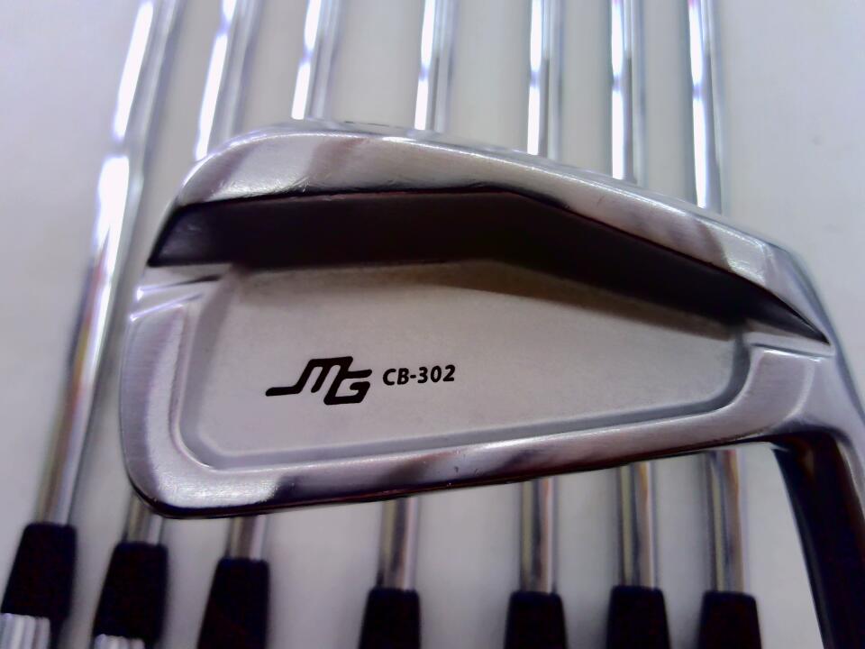 【中古】ミウラ CB-302 アイアンセット 25° 38.25インチ PROJECT　X リシャフト品 Cランク 右利き用 ゴルフクラブ ゴルフドゥ ゴルフ用品 GOLF DO 中古ゴルフクラブ