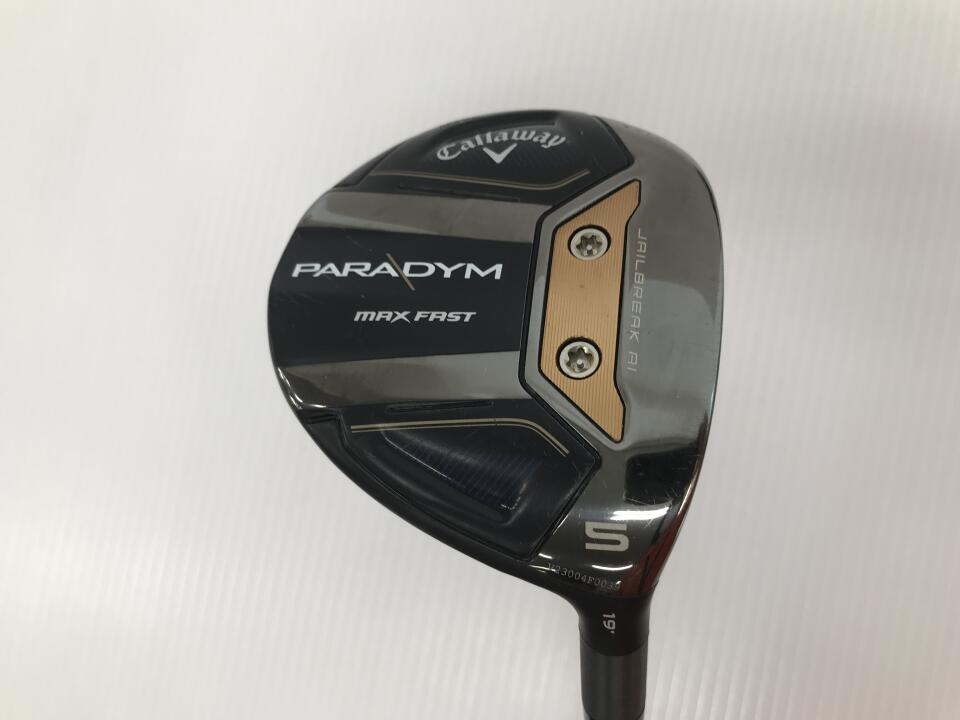 【中古】キャロウェイ PARADYM MAX FAST フェアウェイウッド 5W 19° Rフレックス 42.25インチ SPEEDER NX 40 for Callaway(PARADYM) Dランク 右利き用 Callaway ゴルフクラブ パラダイムマックスファスト ゴルフ