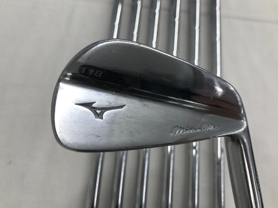 【中古】ミズノ Mizuno Pro 118 アイアンセット X100フレックス 38.0インチ ダイナミックゴールド Dランク 右利き用 MIZUNO ゴルフクラブ ミズノプロ ゴルフドゥ ゴルフ用品 GOLF DO 中古ゴルフクラブ
