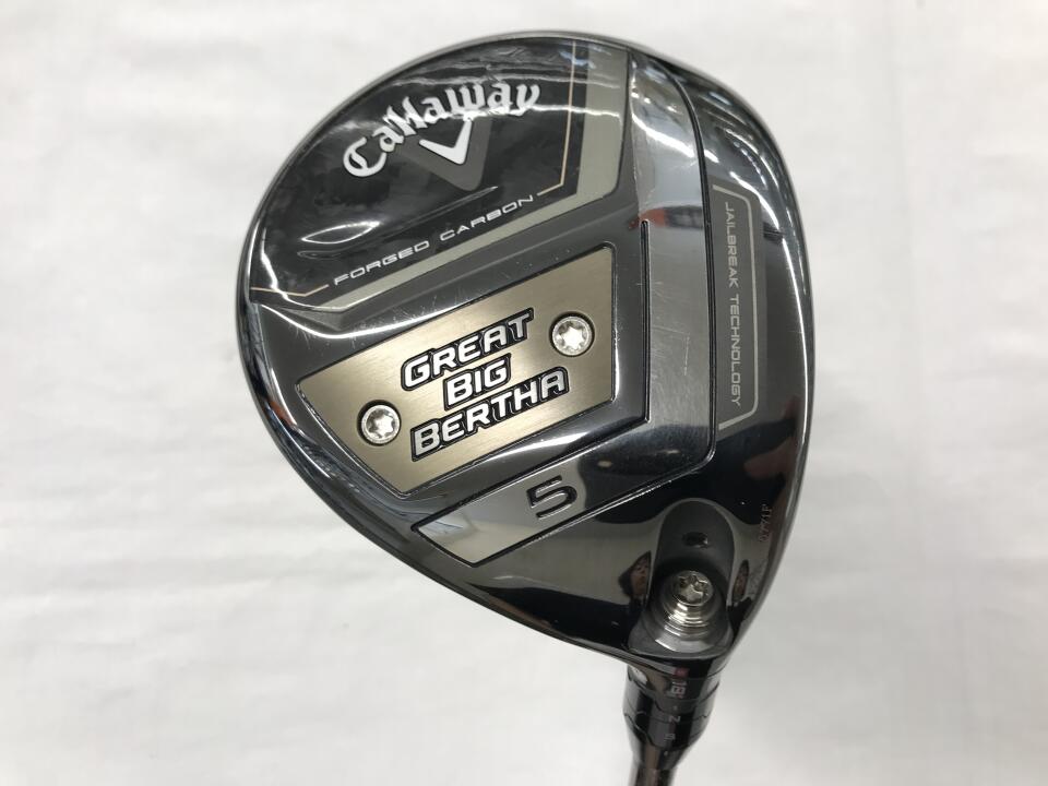 【中古】キャロウェイ GREAT BIG BERTHA 2023 フェアウェイウッド 5W 18° Sフレックス 42.5インチ ヘッドカバーあり SPEEDER NX for Callaway Cランク 右利き用 Callaway ゴルフクラブ ゴルフドゥ ゴルフ用品 GO