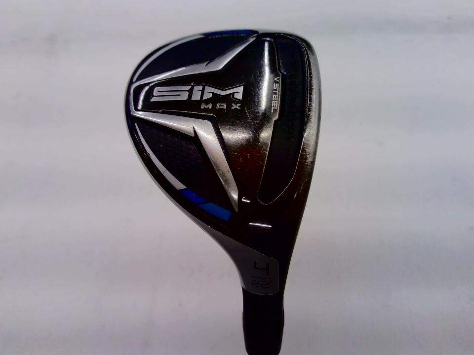 【中古】テーラーメイド SIM MAX ユーティリティ 22° Sフレックス 39.5インチ MODUS3 TOUR120 リシャフト品 Dランク 右利き用 Taylormade ゴルフクラブ シムマックス ゴルフドゥ ゴルフ用品 GOLF DO 中古