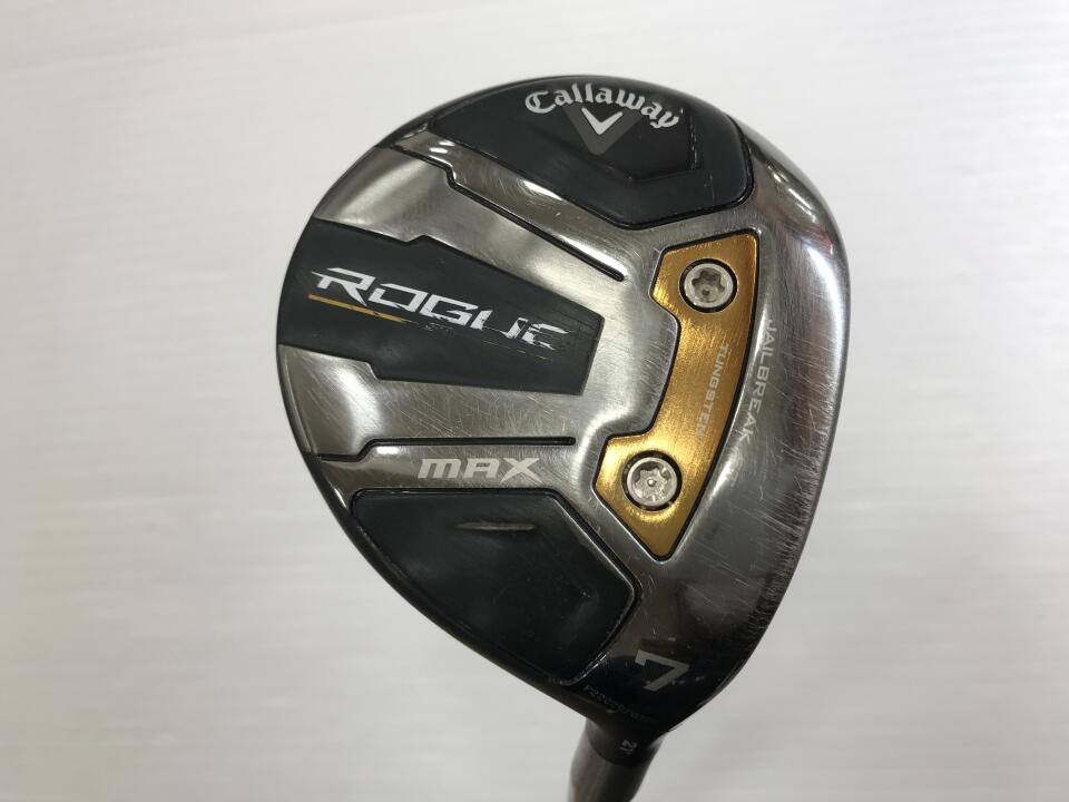 【中古】キャロウェイ ROGUE ST MAX フェアウェイウッド 7W 21° SRフレックス 41.75インチ ヘッドカバーあり VENTUS 5 for Callaway Dランク 右利き用 Callaway ゴルフクラブ ローグSTマックス ゴルフドゥ ゴ