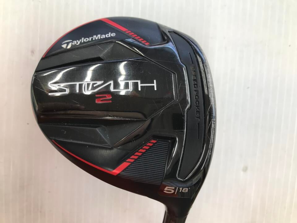 【中古】テーラーメイド STEALTH2 フェアウェイウッド 5W 18° Sフレックス 42.0インチ ヘッドカバーあり SPEEDER NX GREEN 60 Dランク 右利き用 Taylormade ゴルフクラブ ステルス2 ゴルフドゥ ゴルフ用品