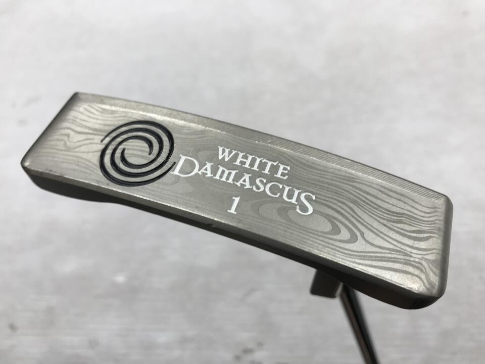【中古】オデッセイ ホワイト・ダマスカス #1 パター 34.0インチ オリジナルスチール Cランク 右利き用 ODYSSEY ゴルフクラブ ゴルフドゥ ゴルフ用品 GOLF DO 中古ゴルフクラブ