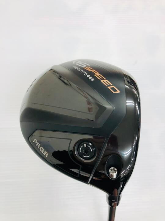 【中古】プロギア RS SPEED PROTOTYPE 3クローバー ドライバー 10° Sフレックス 45.0インチ ヘッドカバーあり ツアーAD XC-5 リシャフト品 Cランク 右利き用 PRGR ゴルフクラブ ゴルフドゥ ゴルフ用品