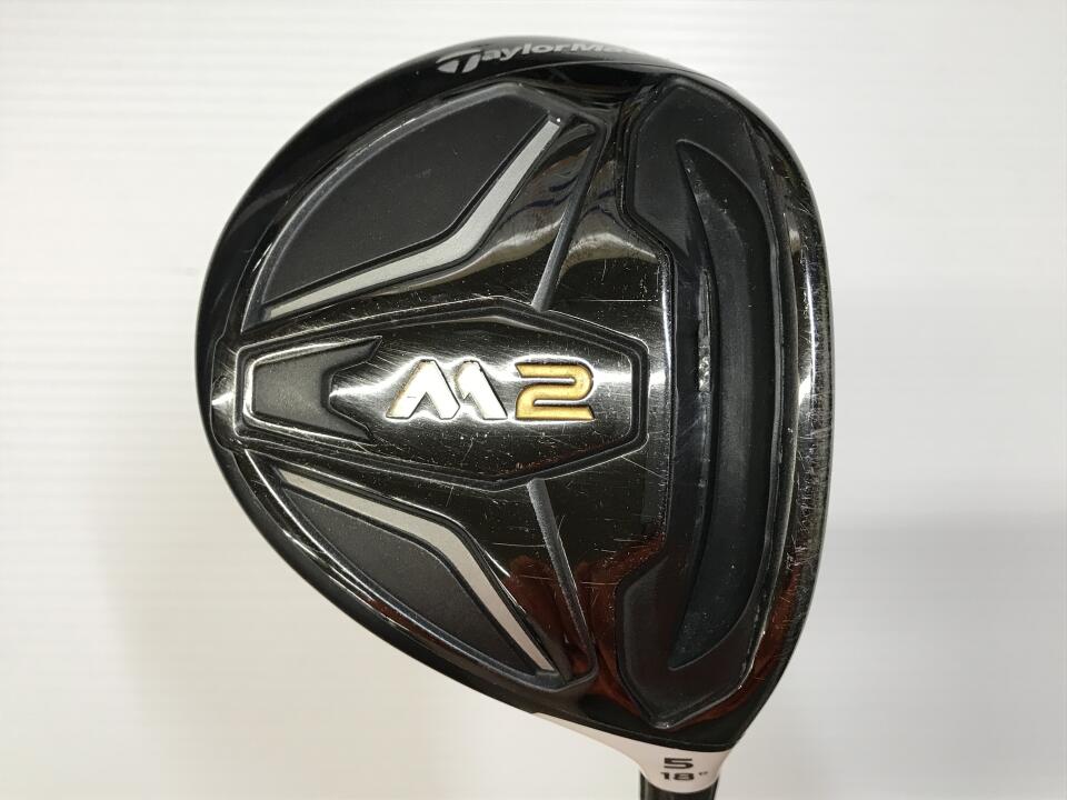 【中古】テーラーメイド M2 フェアウェイウッド 5W 18° Rフレックス 42.25インチ TM1-216 Dランク 右利き用 Taylormade ゴルフクラブ ゴルフドゥ ゴルフ用品 GOLF DO 中古ゴルフクラブ