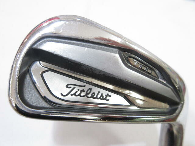 【中古】タイトリスト T100 アイアンセット S200フレックス 38.0インチ AMT TOUR WHITE Cランク 右利き用 Titleist ゴルフクラブ ゴルフドゥ ゴルフ用品 GOLF DO 中古ゴルフクラブ