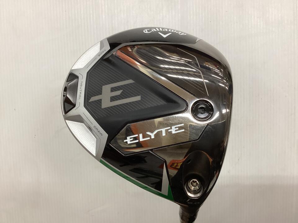 【中古】キャロウェイ ELYTE ドライバー 9° Sフレックス 45.5インチ ヘッドカバーあり SPEEDERNXGREEN60 リシャフト品 Cランク 右利き用 Callaway ゴルフクラブ エリート ゴルフドゥ ゴルフ用品 GOLF DO