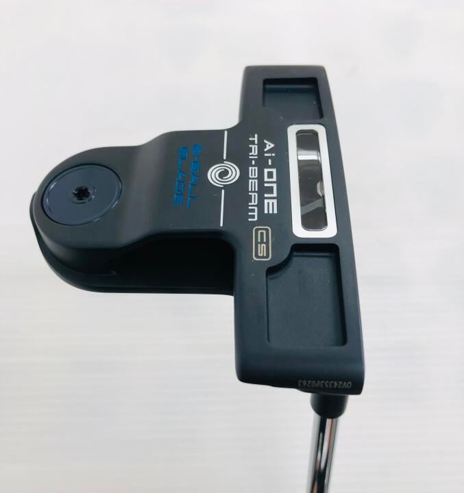 【中古】オデッセイ Ai-ONE TRI-BEAM 2-BALL CS パター 34.0インチ オリジナルスチール Bランク 右利き用 ODYSSEY ゴルフクラブ ゴルフドゥ ゴルフ用品 GOLF DO 中古ゴルフクラブ