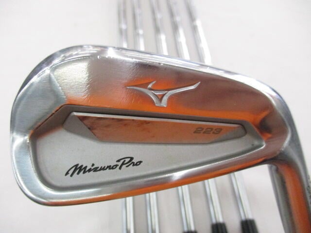 【中古】ミズノ Mizuno Pro 223 アイアンセット X100フレックス 38.0インチ ダイナミックゴールド Cランク 右利き用 MIZUNO ゴルフクラブ ミズノプロ ゴルフドゥ ゴルフ用品 GOLF DO 中古ゴルフクラブ