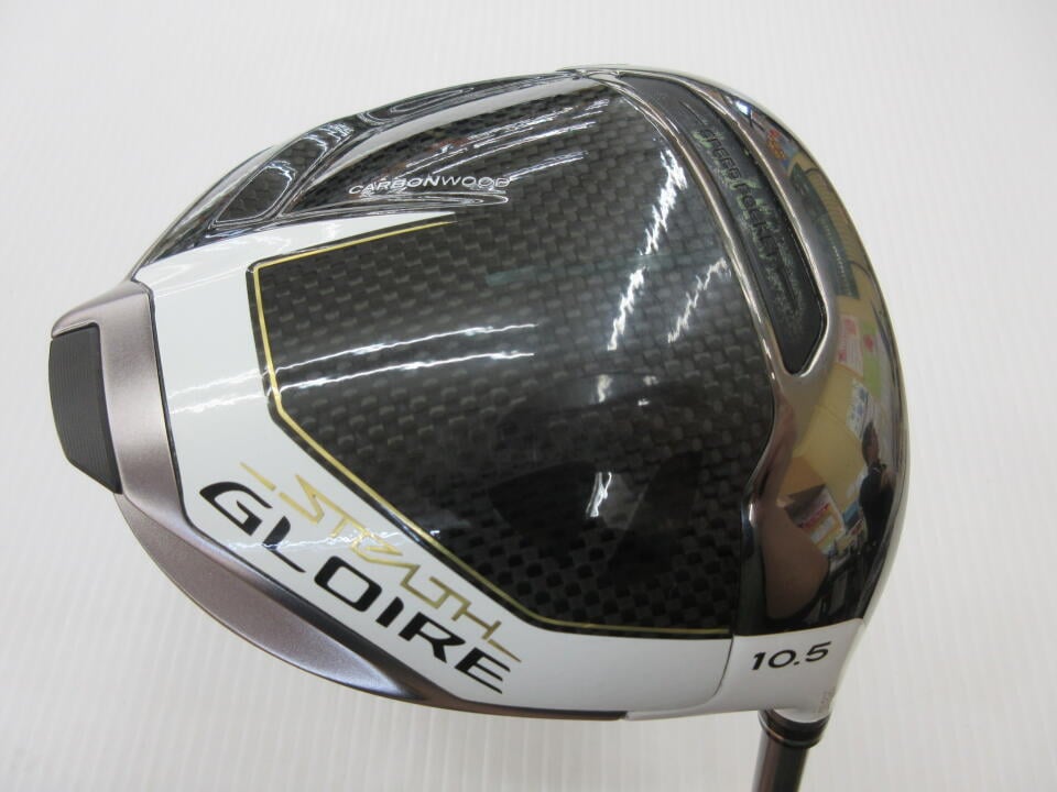 【中古】テーラーメイド STEALTH GLOIRE ドライバー 10.5° Sフレックス 45.5インチ ヘッドカバーあり SPEEDER NX for TM Cランク 右利き用 Taylormade ゴルフクラブ ステルスグローレ ゴルフドゥ ゴルフ用