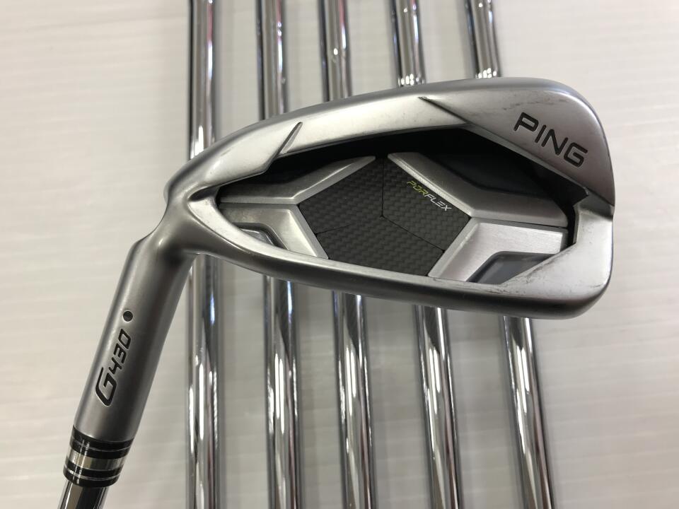 【中古】ピン G430 アイアンセット Sフレックス 37.75インチ NSプロ950GH neo Cランク 左利き用 PING ゴルフクラブ ゴルフドゥ ゴルフ用品 GOLF DO 中古ゴルフクラブ