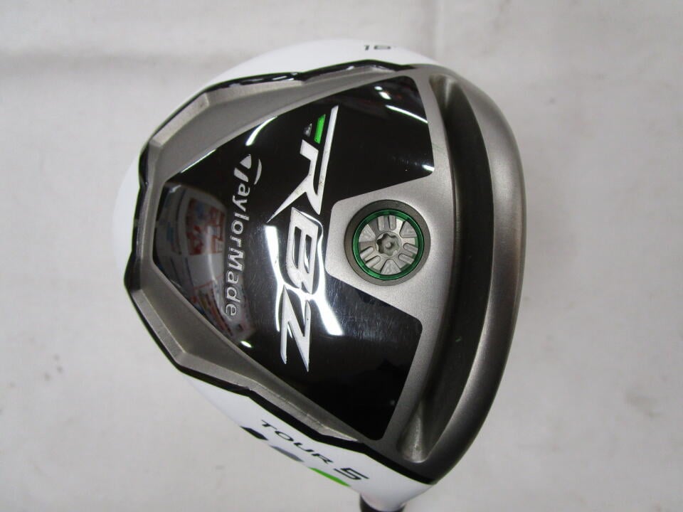 【中古】テーラーメイド RocketBallz TOUR フェアウェイウッド 5W 18° Sフレックス 42.25インチ ヘッドカバーあり ◆リシャフト◆ツア-AD　GT-6 リシャフト品 Cランク 右利き用 Taylormade ゴルフクラブ