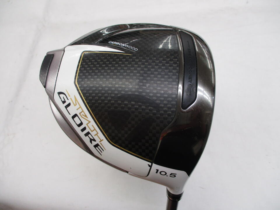 【中古】テーラーメイド STEALTH GLOIRE ドライバー 10.5° Rフレックス 46.0インチ ヘッドカバーあり SPEEDER NX for TM Cランク 右利き用 Taylormade ゴルフクラブ ステルスグローレ ゴルフドゥ ゴルフ用